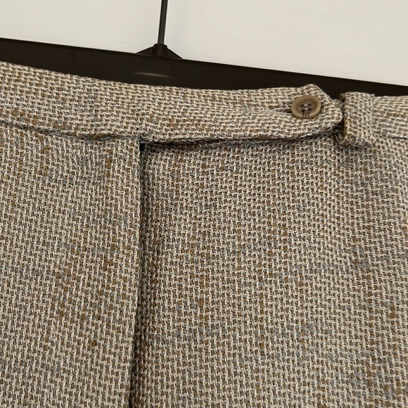 Missoni Pale Grey, Light Brown Flecked Wide Leg Trousers, IT 42, US 6 - Picture 3 of 8